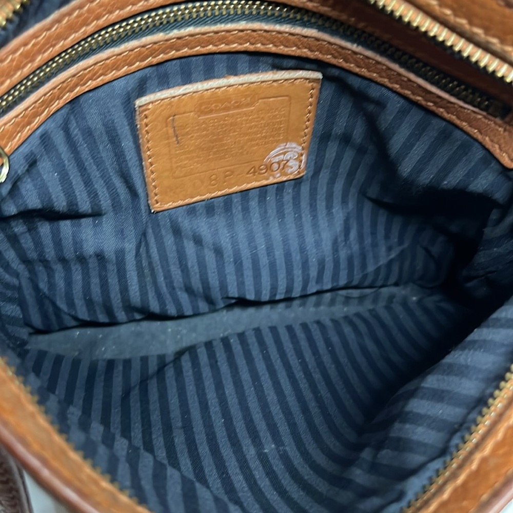 Coach Vintage Tan Leather Sonoma Bucket
Bag Style 4907 - Picture 13 of 14